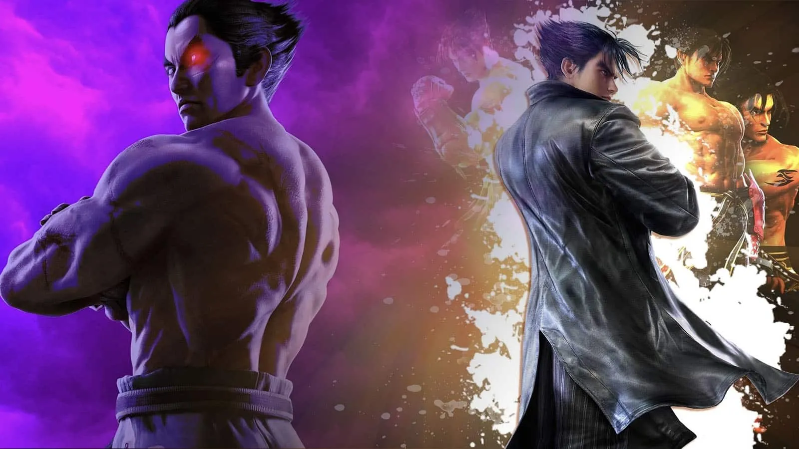 Kazuya e Jin Mishima em Tekken 7