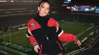 ¿Quién es Kristin Juszczyk? Diseñador de chaquetas de la NFL se vuelve viral después del Super Bowl
