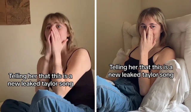 Travis Kelce에 대한 “재미있는” 가짜 노래에 집착하는 Taylor Swift 팬