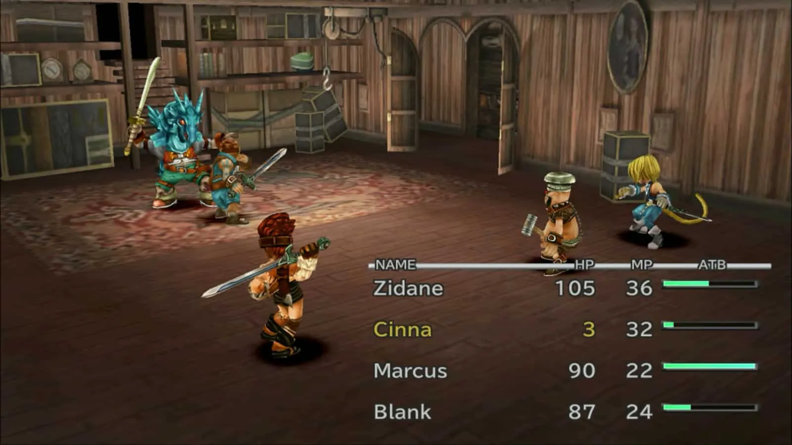 Jugabilidad de Final Fantasy 9