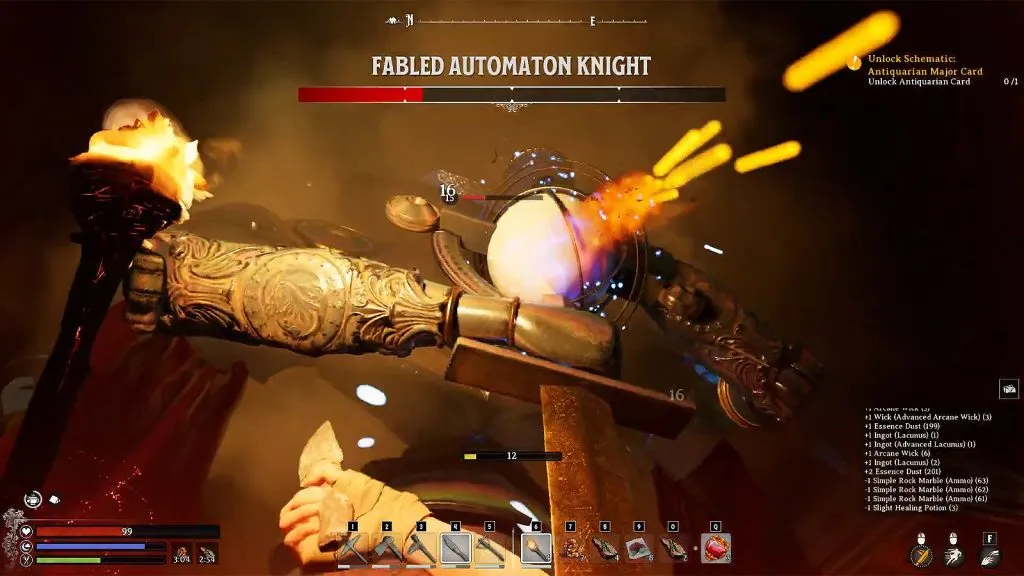 ein Bild des sagenumwobenen Automaton Knight in Nightingale