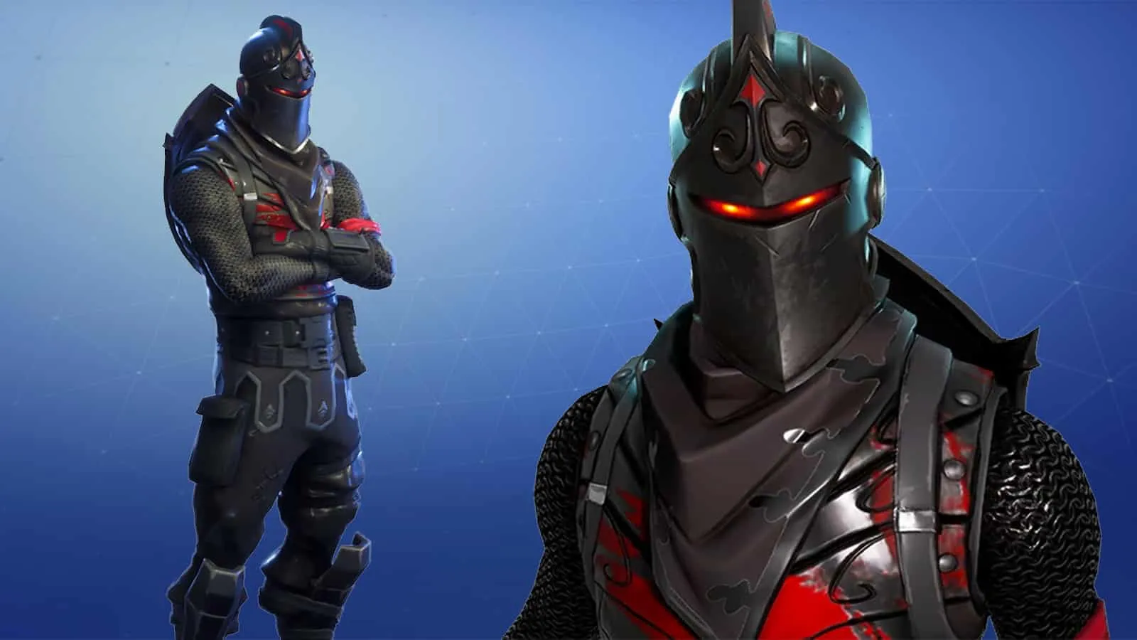 Le skin Black Knight dans Fortnite