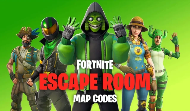 Meilleurs codes et cartes Fortnite Escape Room (2024)