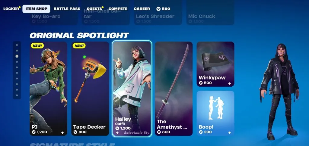 Pele Fortnite Halley