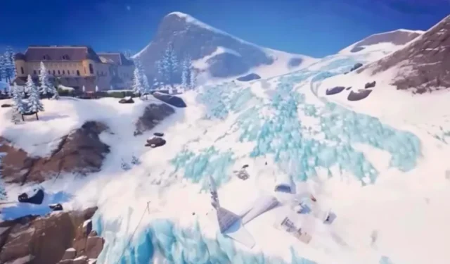 Los jugadores de Fortnite están desconcertados por lo que se esconde debajo del glaciar derretido del Capítulo 5