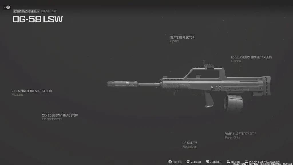 Meilleur équipement DG-58 LSW dans Modern Warfare 3