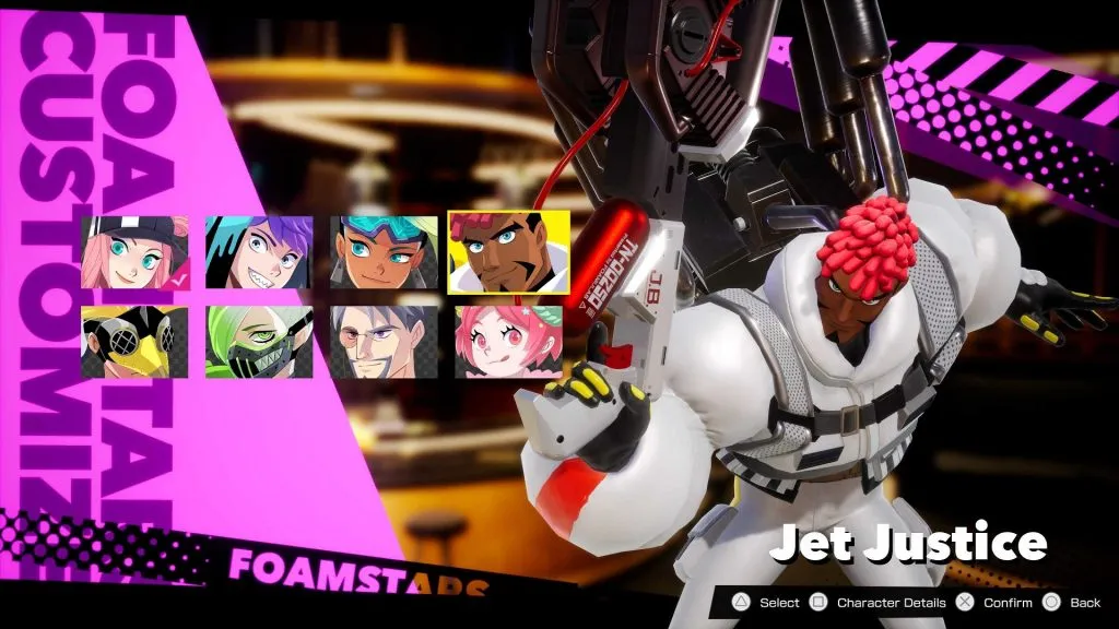 Jet Justice dans Foamstars