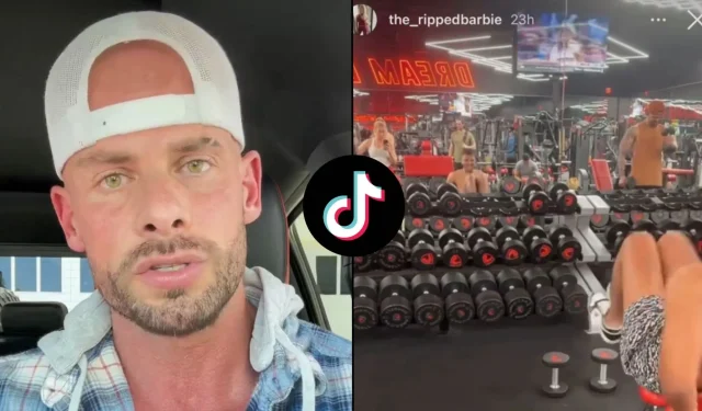 Joey Swoll wird die Mitgliedschaft im Fitnessstudio einer Frau gekündigt, nachdem sie einen Mann beim Training verspottet hat