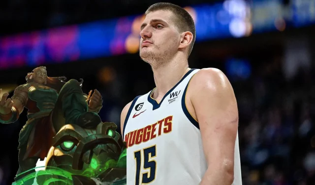 NBA-Star Nikola Jokic strahlt, als er über seine Rolle und seine Hauptrolle in der Liga spricht