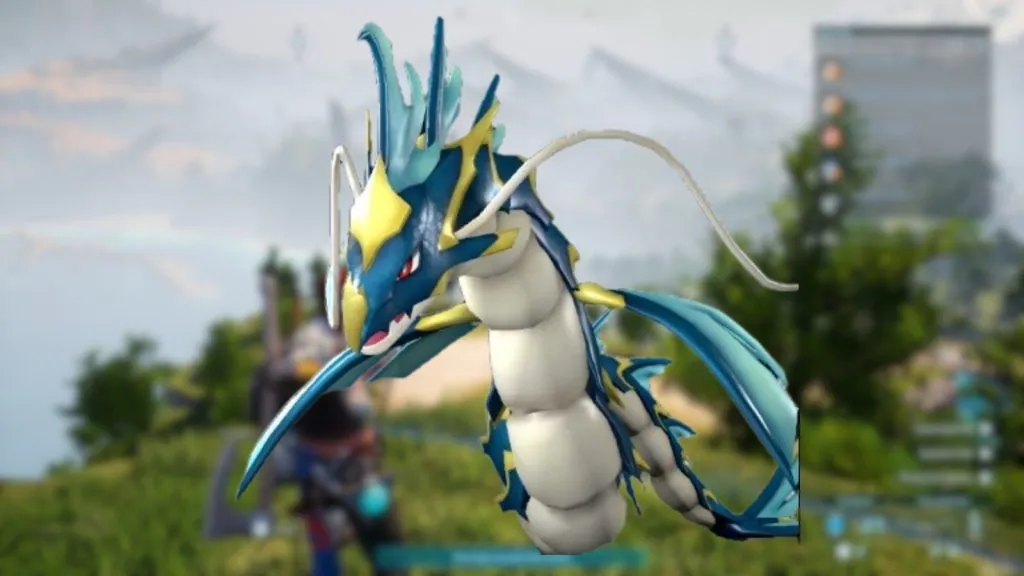 Jormuntide Water-type Pal em Palworld