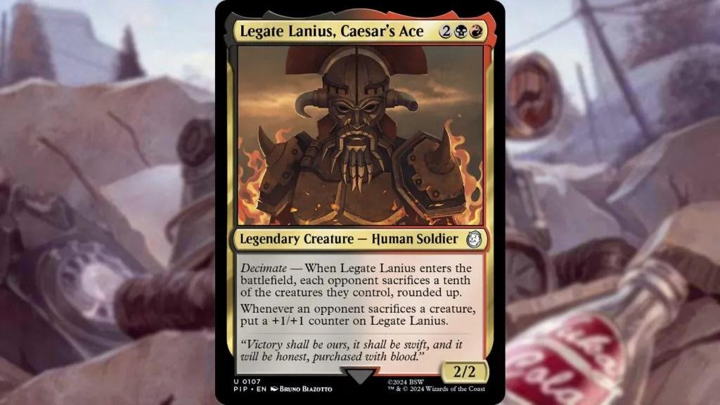 Cartão MTG Legado Lanius Fallout