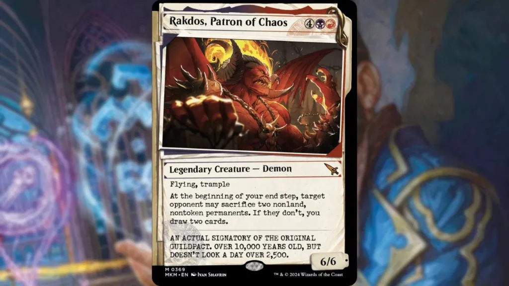 MTG Karlov Manor le plus cher - Rakdos