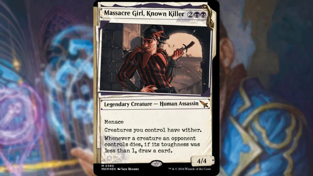 MTG Karlov Manor más caro - Masscre Girl