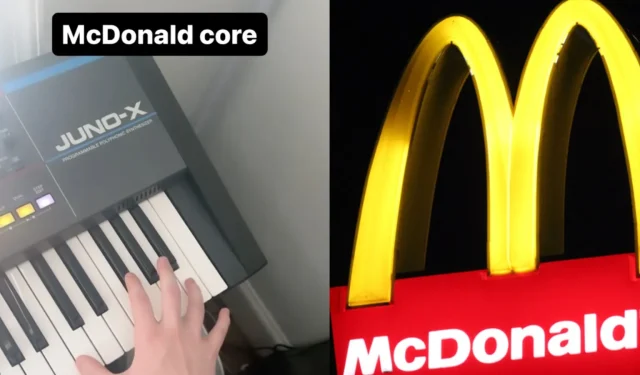 マクドナルド従業員、フラッシュバックするようなキーボード曲を作成した男性に恐怖