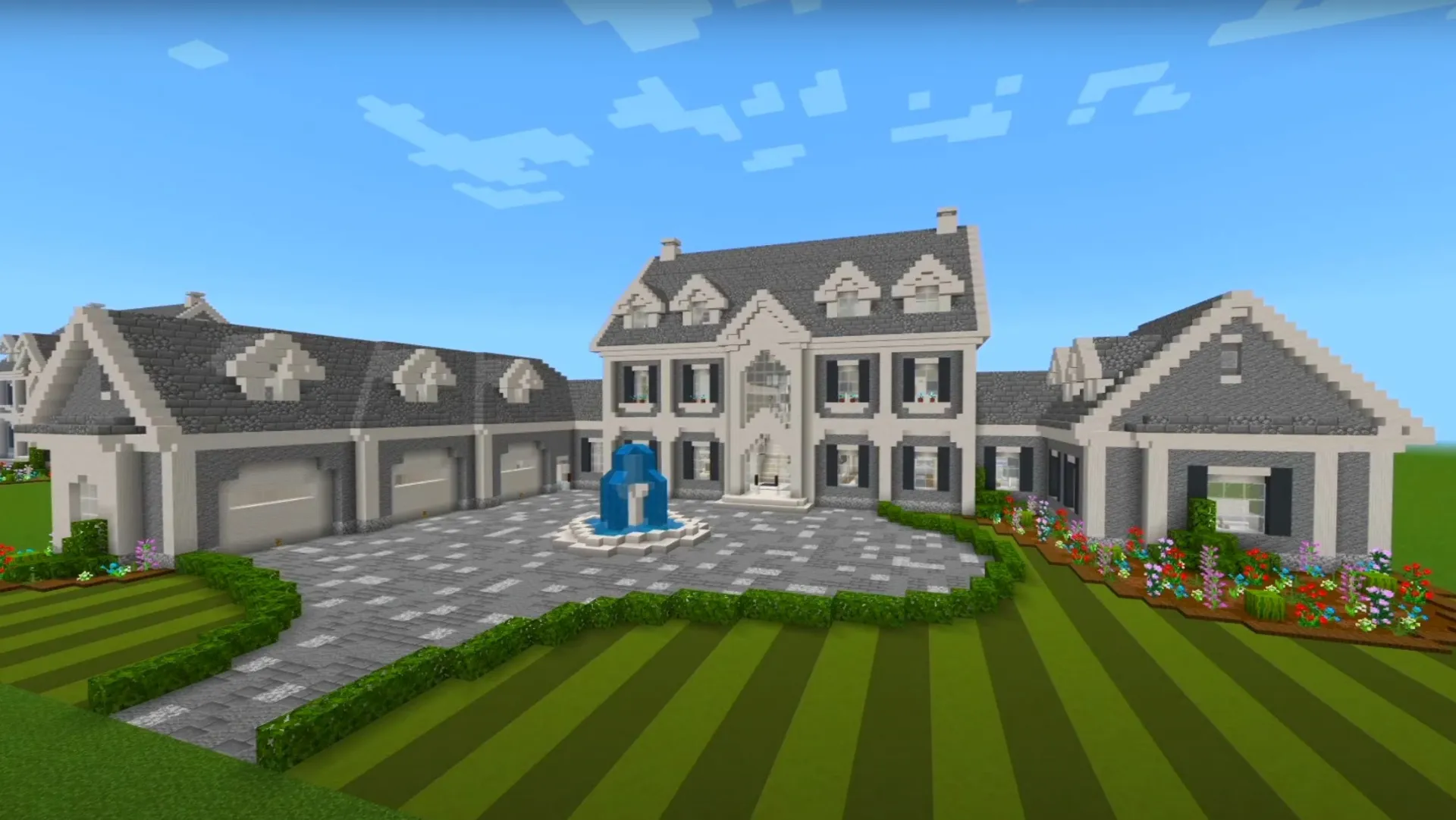 Las Mejores Ideas De Casas De Minecraft Para 1 20 Castillos Casas En   Minecraft Mansion.webp