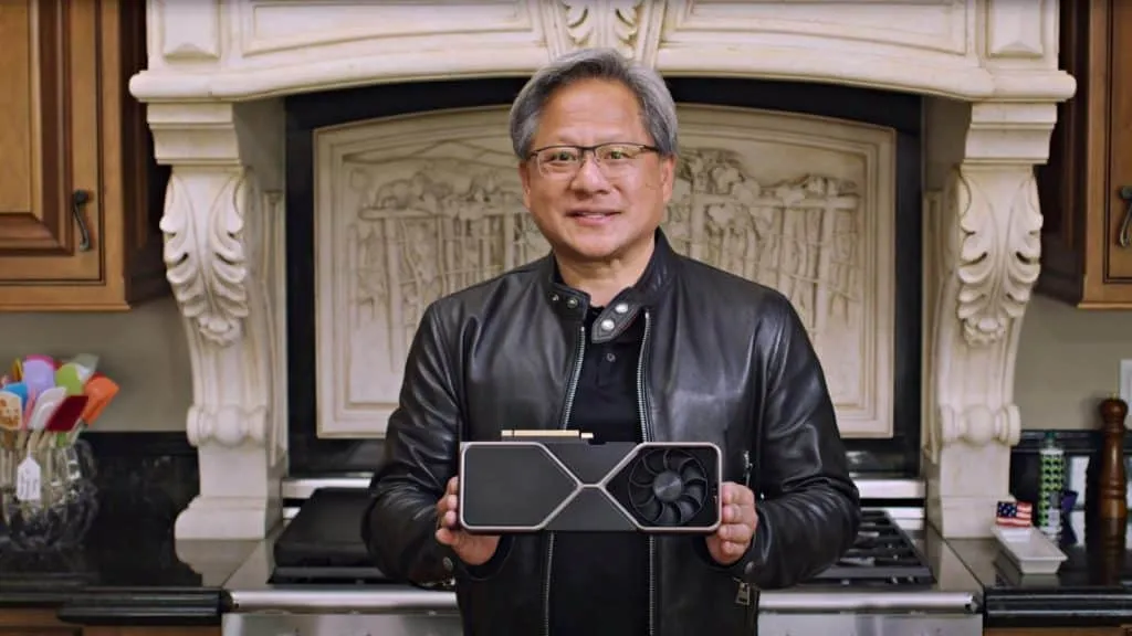 주방에 GPU를 탑재한 Nvidia CEO Jensen Huang