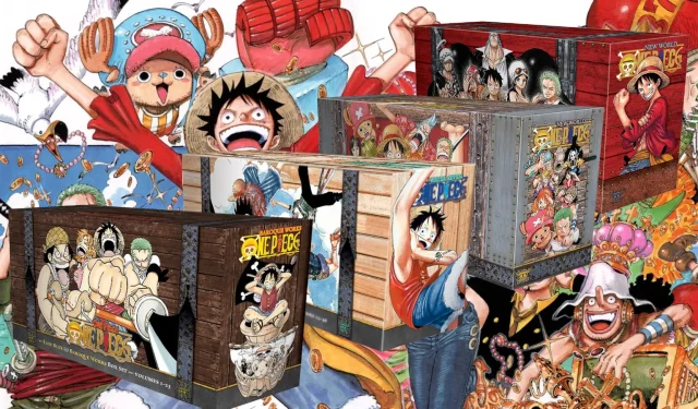 Amazon offre sconti fino al 40% sui cofanetti manga di One Piece