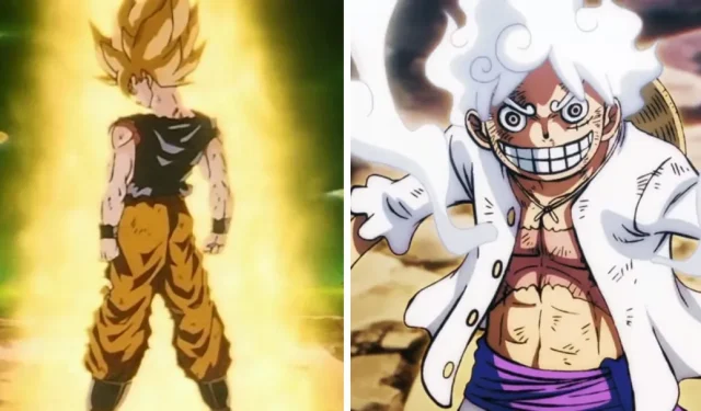 Les fans échangent Super Saiyan et Gear 5 et les résultats sont hilarants