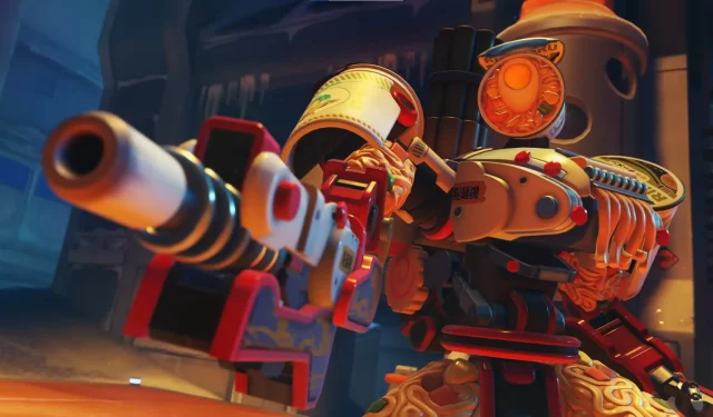 Les joueurs d’Overwatch 2 repèrent un œuf de Pâques effronté dans le nouveau skin Ramen Bastion