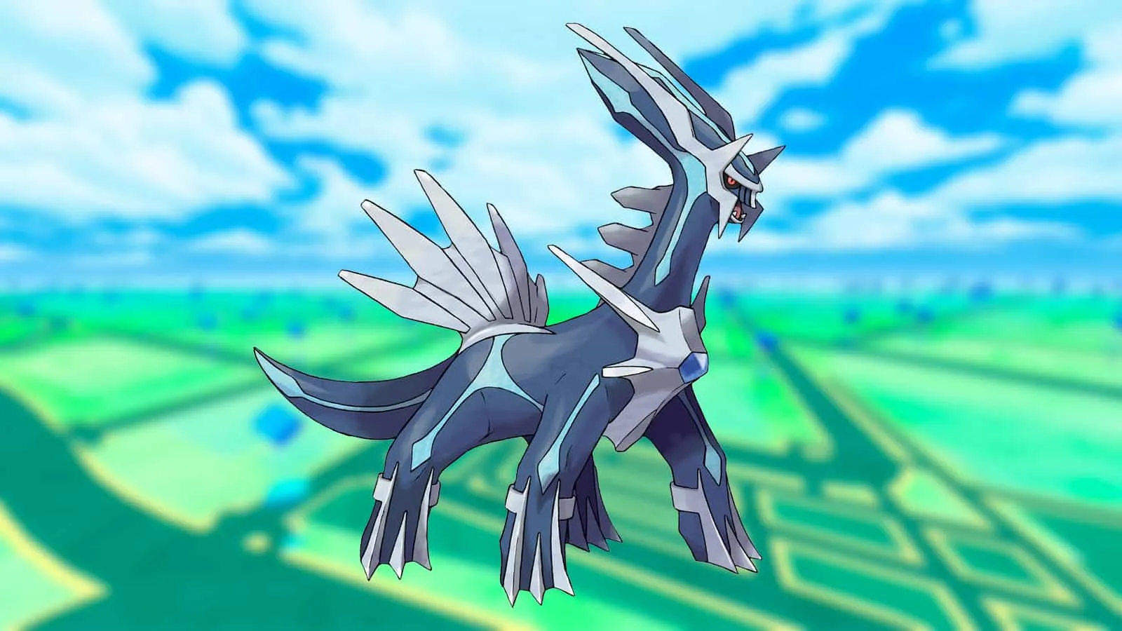 Dialga aparecendo na liga master de Pokémon Go