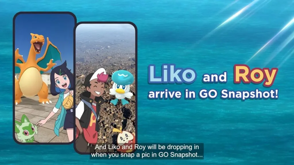 Pokemon Go Liko und Roy.