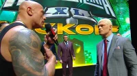 Der Rock und Cody Rhodes geraten beim WrestleMania 40 Kickoff aneinander: Das Main Event ist noch im Fluss