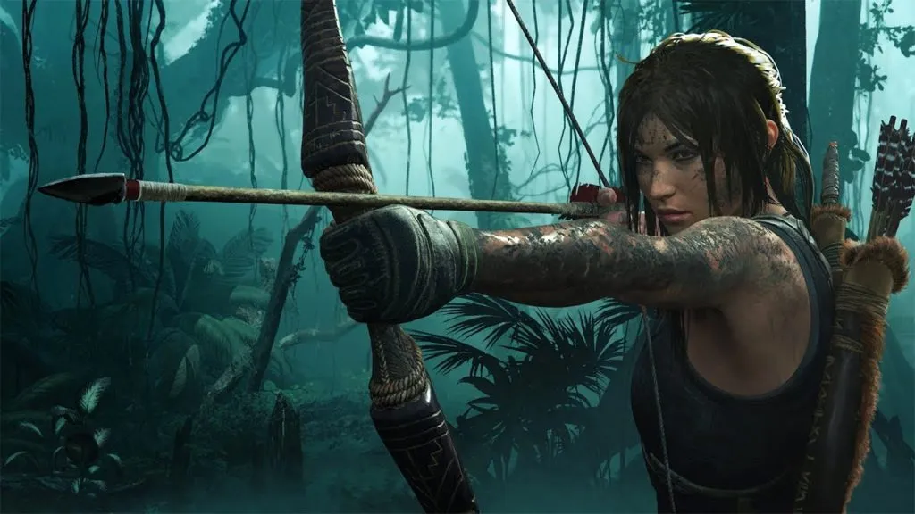 Junker Queen representação feminina Lara Croft