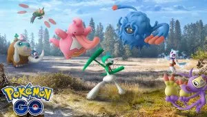 Evolutions de Pokemon Go Sinnoh Stone