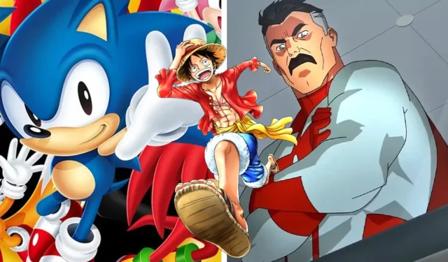 El estudio One Piece se asocia con el diseñador de Sonic y la estrella de Invincible