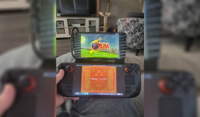 Modder crea Steam Deck de doble pantalla en tributo a Nintendo DS