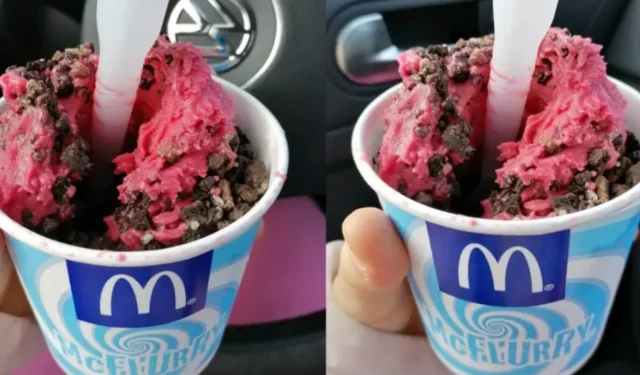 McDonald ‘s가 새로운 McFlurry 맛을 출시했지만 문제가 있습니다.