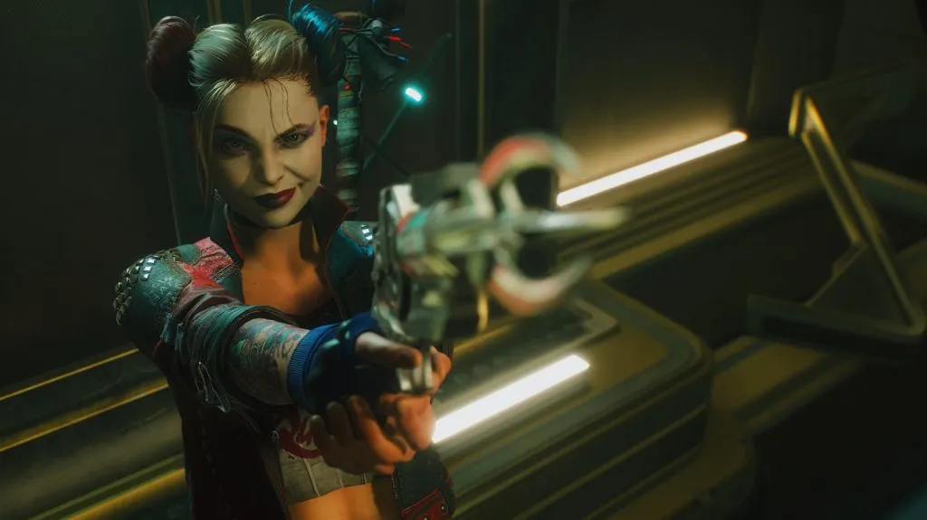 Filmsequenz „Suicide Squad Kill the Justice League“.