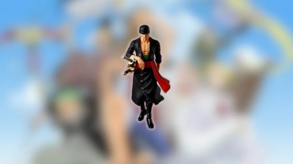 Jednoczęściowa figurka Banpresto Shukko Roronoa Zoro