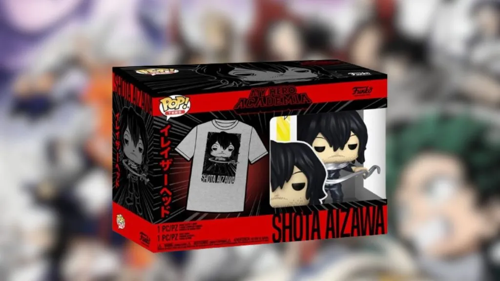 Funko Pop! & Tee: 我的英雄學院 - Shota Aizawa 