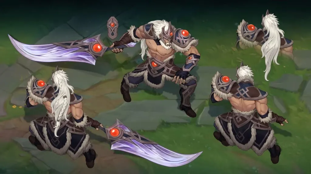 Modelo Tryndamere Vitorioso