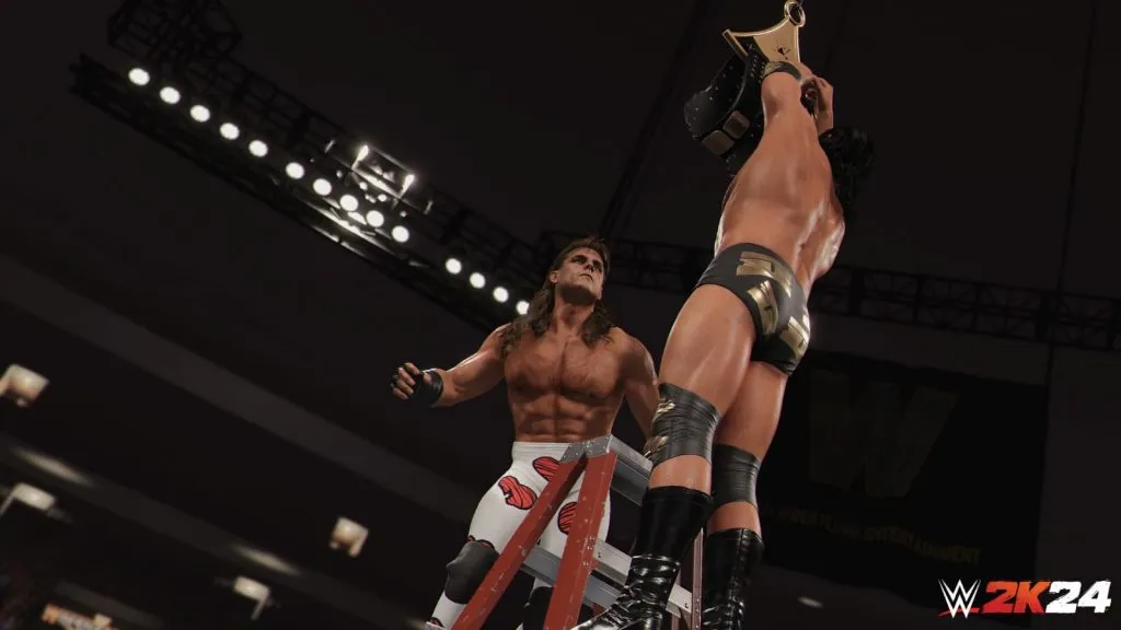 Shawn Michaels y Razor Ramon en WWE 2K24