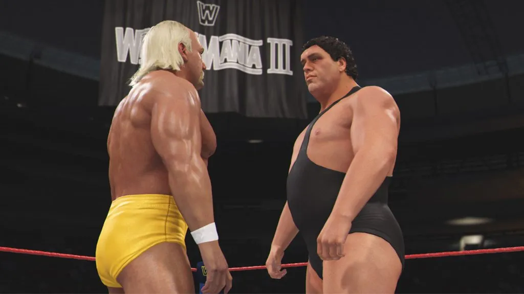 Gameplay im WWE 2K24 WrestleMania-Modus