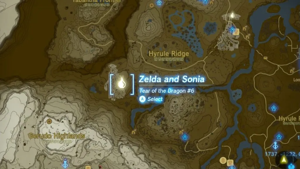 Geoglifo de Zelda y Sonia