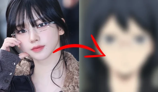 aespa Karina zieht nach viralen Fotos Vergleiche mit DIESER Anime-Figur