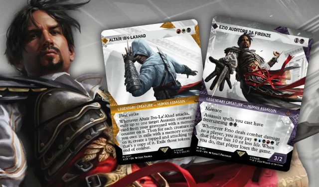 O conjunto MTG Assassin’s Creed divide os jogadores conforme novos designs são revelados