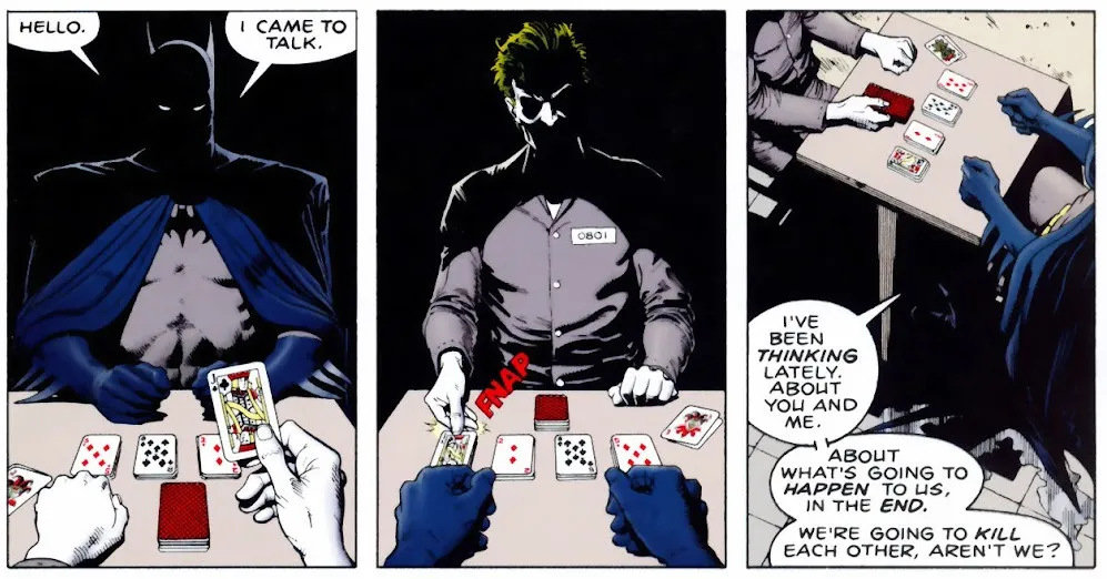 Batman und Joker in The Killing Joke