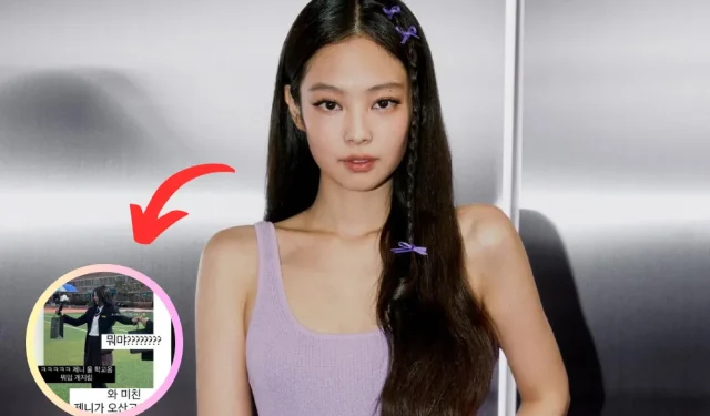 BLACKPINK Jennie schockiert BLINKs mit ihrem atemberaubenden Schuluniform-Outfit – „Dieses Unnie schreibt neu …“