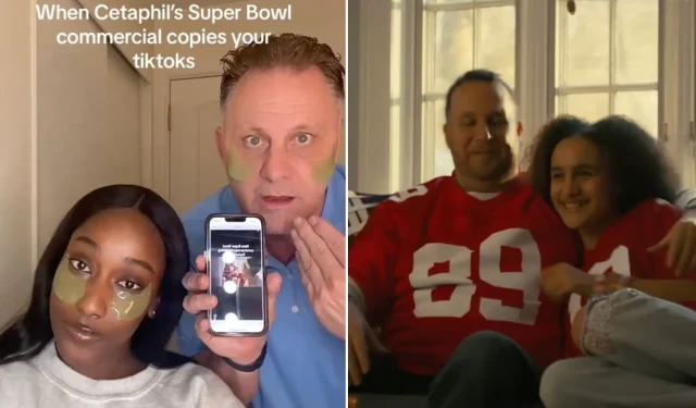 Vater-Tochter-Duo wirft Cetaphil vor, ihr Video für die Super-Bowl-Werbung „gestohlen“ zu haben