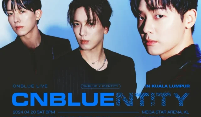 La band pop-rock sudcoreana CNBLUE torna in Malesia per il primo concerto in dieci anni