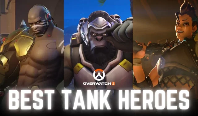 Liste der besten Panzerhelden von Overwatch 2: Die beliebtesten Charaktere für die aktuelle Meta