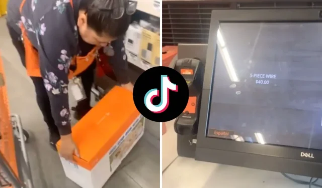 Home Depot 쇼핑객은 셀프 체크아웃 시 450달러짜리 품목을 스캐닝하는 것이 40달러인 것을 발견했습니다.