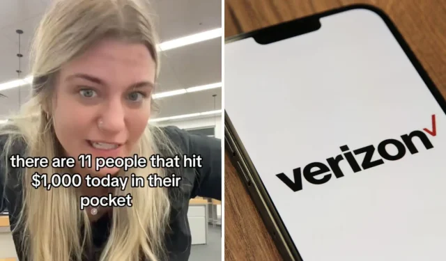 Una mujer revela un “repugnante” sueldo de 1.000 dólares por trabajar un día en Verizon