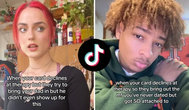 Qual è la tendenza “quando la tua carta rifiuta la terapia” su TikTok?