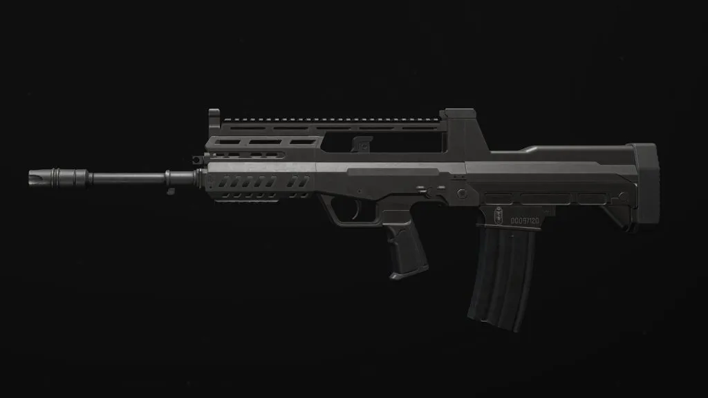 DG-58 visualizado em Call of Duty: Warzone.