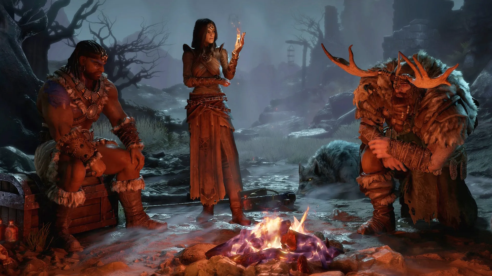 Selezione del personaggio di Diablo 4